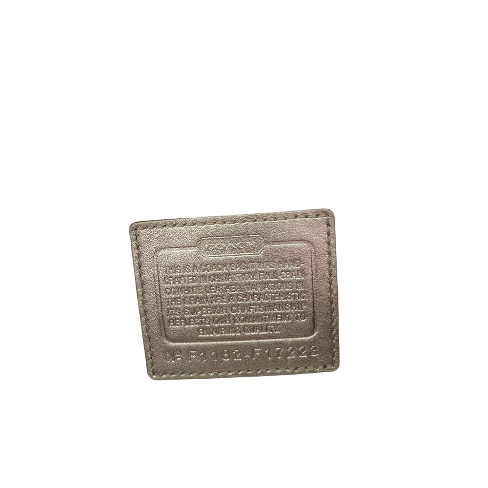 Coach Gold Signature Bag - Picture 9 of 9